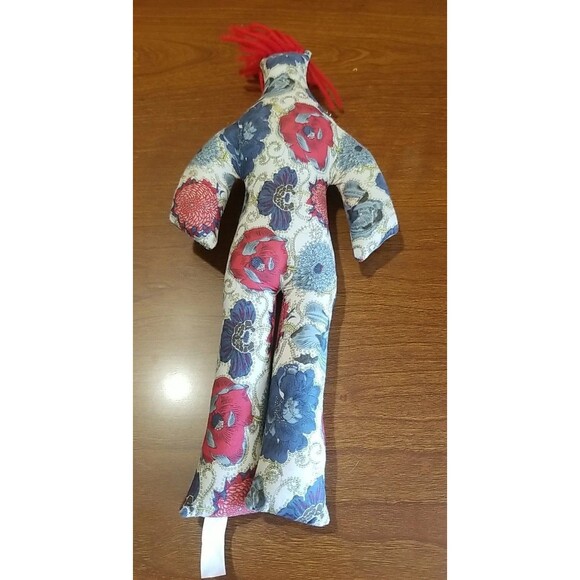 Dammit Doll Stress Funny Gag Gifts Birthday Parody Joke Red White Blue Flowers - Picture 1 of 9